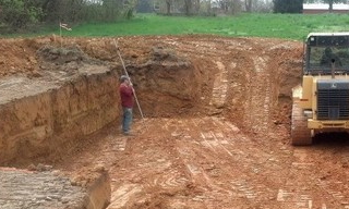 Выкопать котлован под фундамент в Скопине - от 2594 руб. | 2Землекопа-Скп